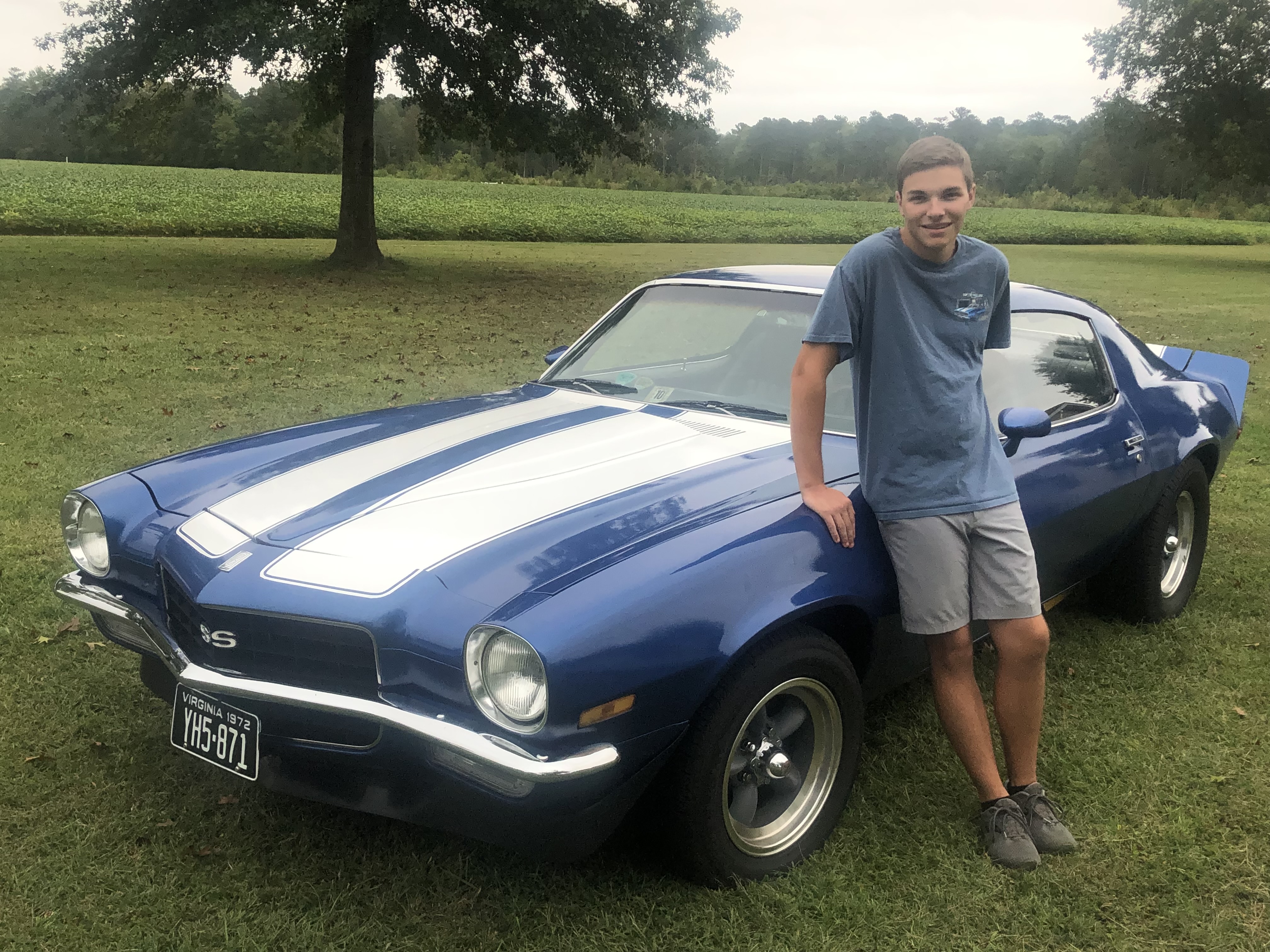 Me and My 1972 Camaro